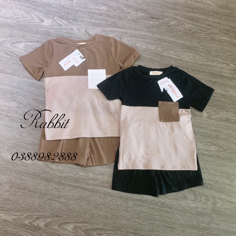 Bộ cotton co giãn Botarisa-HÀNG SALE KO ĐỔI TRẢ