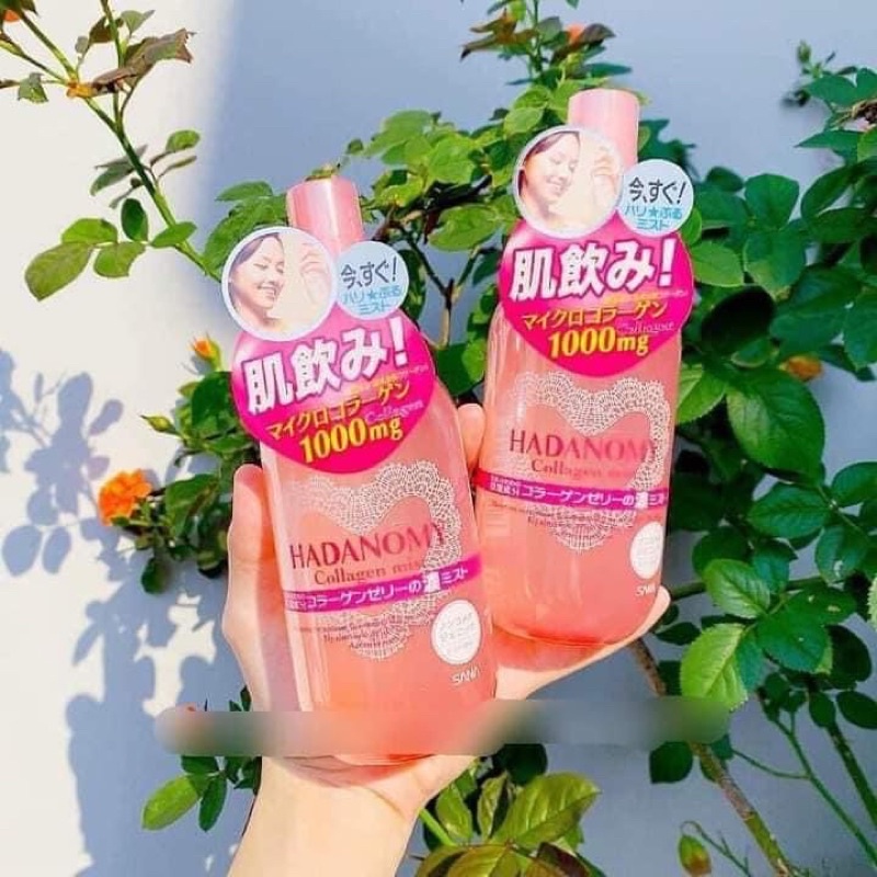 Xịt khoáng Hadanomy Collagen  ❗250ml Nhật Bản  [HangNhat] [Hàng-Chuẩn-Auth] [Mô-Mô-Shop]