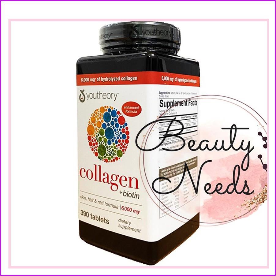 SẢN PHẨM COLLAGEN BIOTIN CỦA YOUTHEORY CỦA MỸ