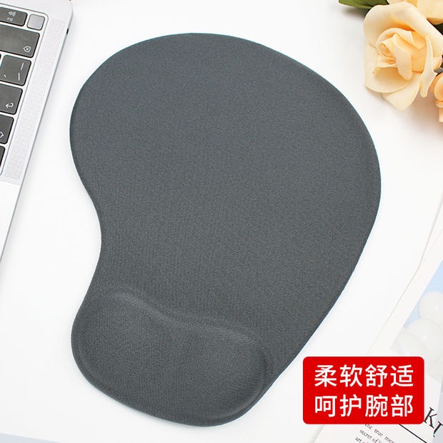 Miếng lót chuột để bàn sử dụng máy tính văn phòng có đệm kê cổ tay 3d bằng silicone màu trơn sáng tạo