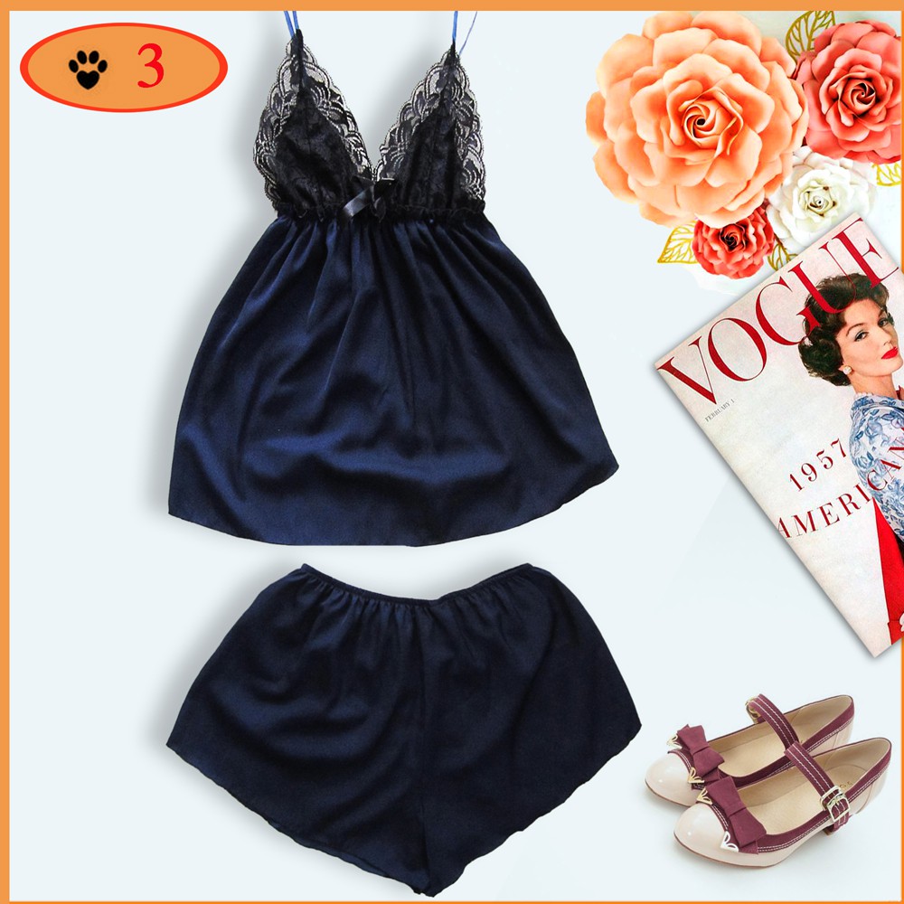 Đồ ngũ bigsize hai dây sexy từ 65kg - 90kg | BigBuy360 - bigbuy360.vn