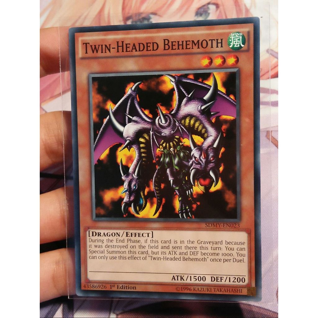 Thẻ Bài Yugioh: Twin-Headed Behemoth SDMY-EN023