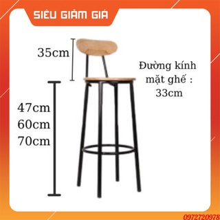 [VIDEO,ẢNH THẬT][FREESHIP EXTRA]GHẾ QUÂY BAR-GHẾ QUẦY THU NGÂN (GỖ CAO SU 100%)