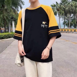 Áo thun tay lỡ form rộng thời trang nam - nữ
