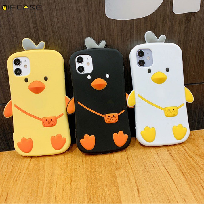 Ốp Điện Thoại Tpu Silicon Mềm Họa Tiết Gà Hoạt Hình 3d Cho Vivo Y12a Y20 Y20S Y20I Y12S Iqoo Neo 5