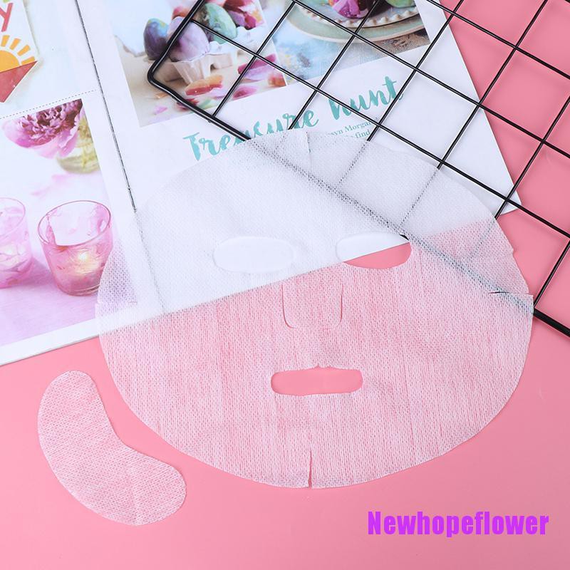 Bộ 100 Mặt Nạ Giấy cotton Dùng Một Lần Tiện Lợi