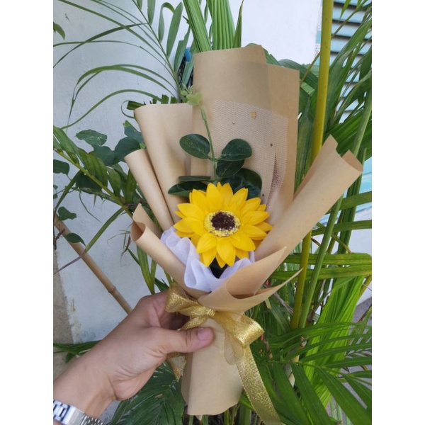 BÓ HƯỚNG DƯƠNG SÁP 1 BÔNG