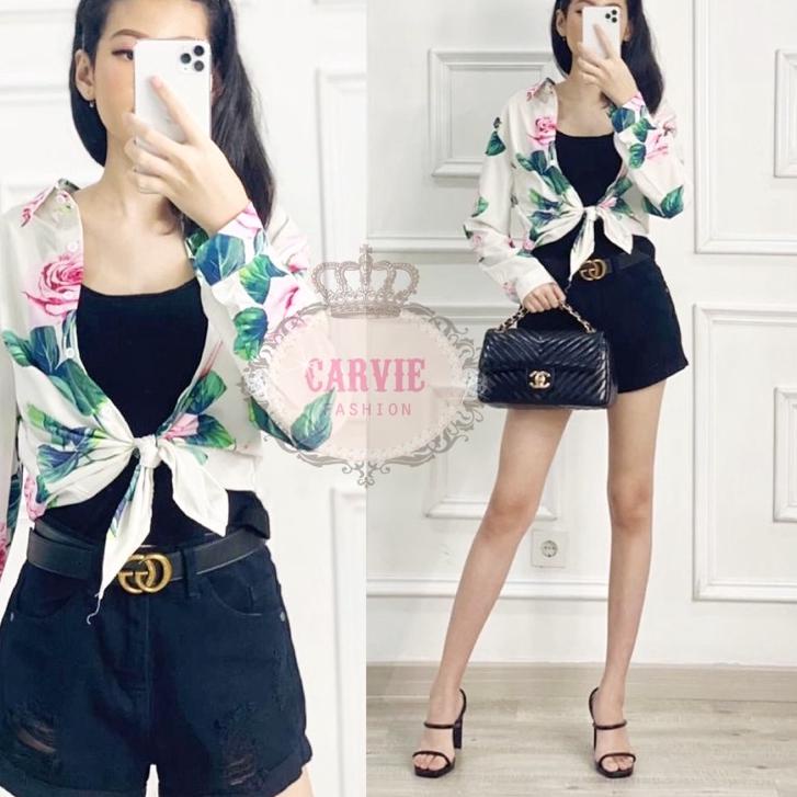 Đã sẵn sàng... Tm Áo Sơ Mi Công Sở Nữ Tay Dài Họa Tiết Hoa Hồng Và Trà Sữa 5131 Nhập Khẩu Chất Lượng Cao Mẫu Mới Nhất 2022