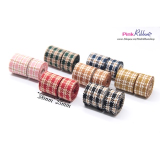 *GIÁ 1 MÉT - RB kẻ dạ mỏng cao cấp - phụ kiện thời trang may mặc