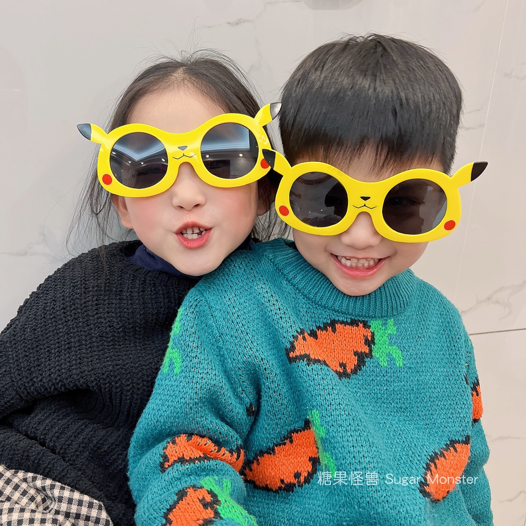 Kính Mát Hình Pikachu Dễ Thương Cho Bé