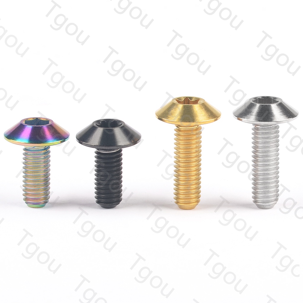 Ốc Vít Lục Giác Bằng Titan Cho Xe Máy M6x12 / 15 / 20mm M8x25mm