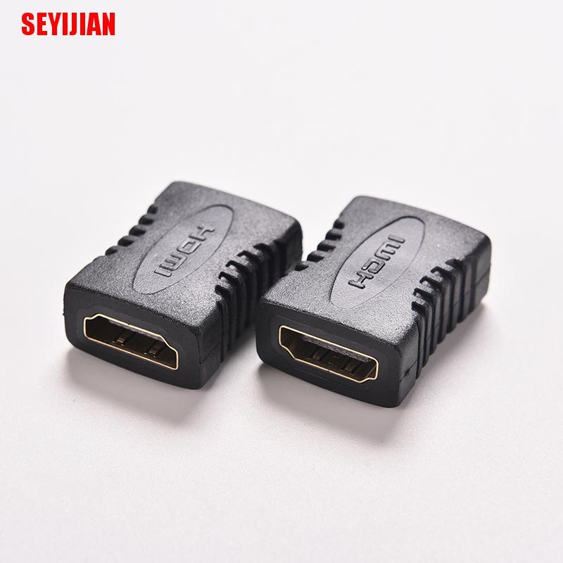 (SEY) Hdmi Female To Female F/F Coupler Extender Adapter Connector For Hdtv Hdcp 1080P