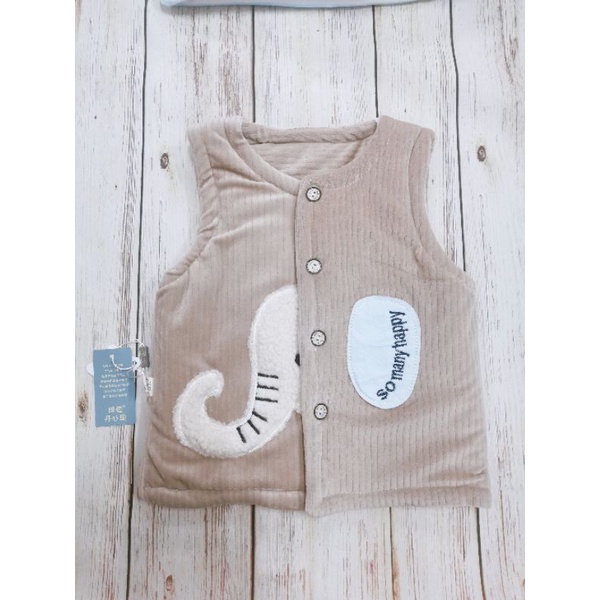 Áo gile lông cho bé hàng QC cao cấp 9-17kg