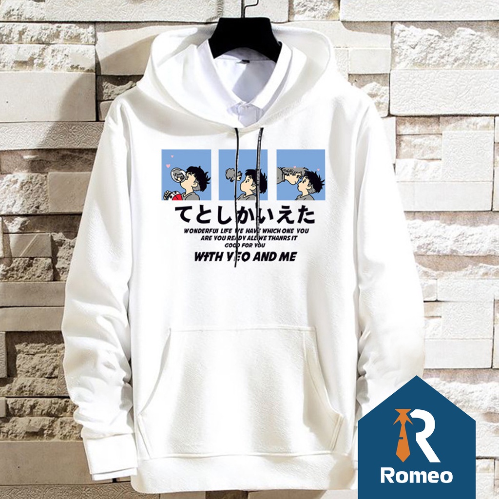 Áo nỉ có mũ , áo hoodie form rộng in hình phong cách unisex cực chất cho nam nữ