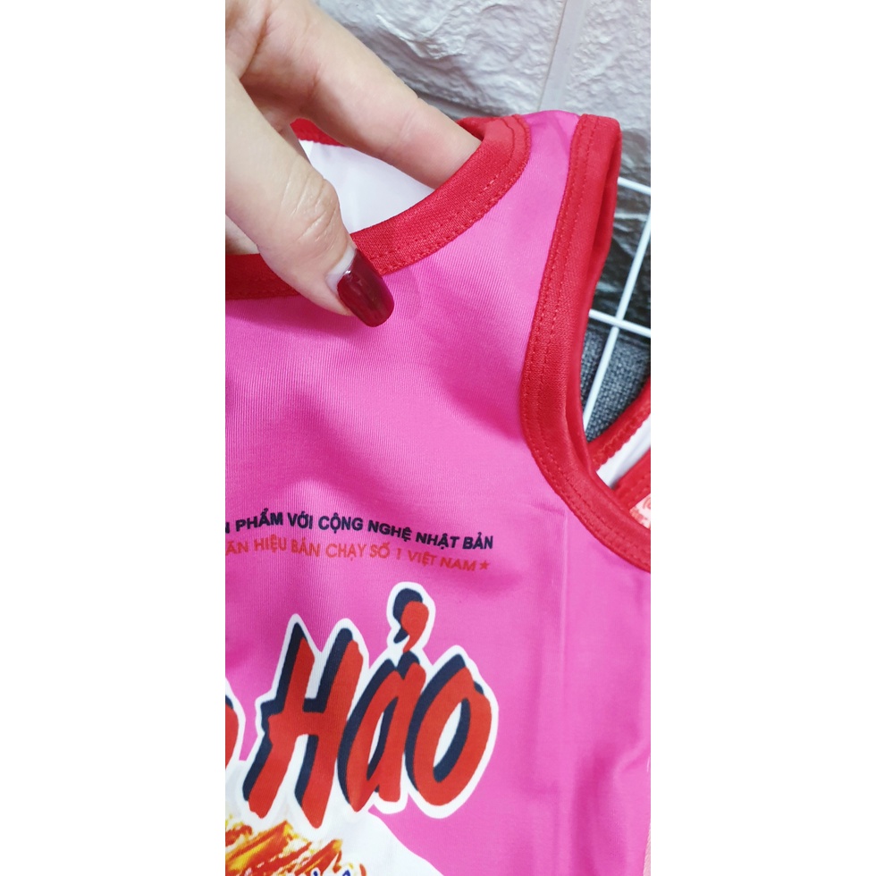 Bộ Mì tôm ba lỗ thun lạnh vải xịn cho bé trai và gái kèm ảnh thật