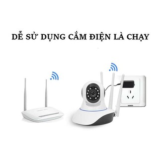 Camera wifi yoosee giám sát 3 râu