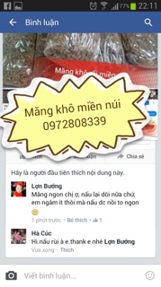 1086 Măng khô rối miền núi