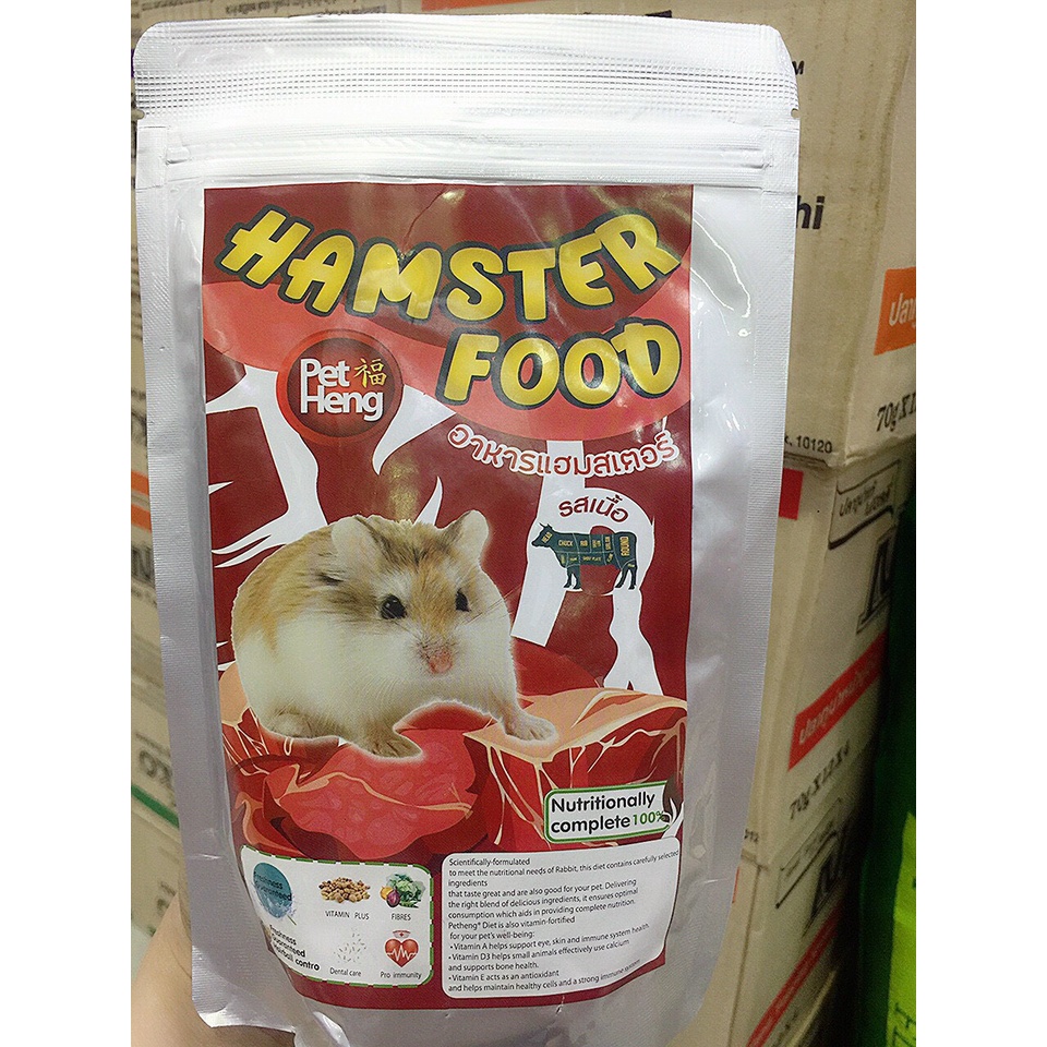 Thức ăn Pet Heng cho Hamster gói 180g