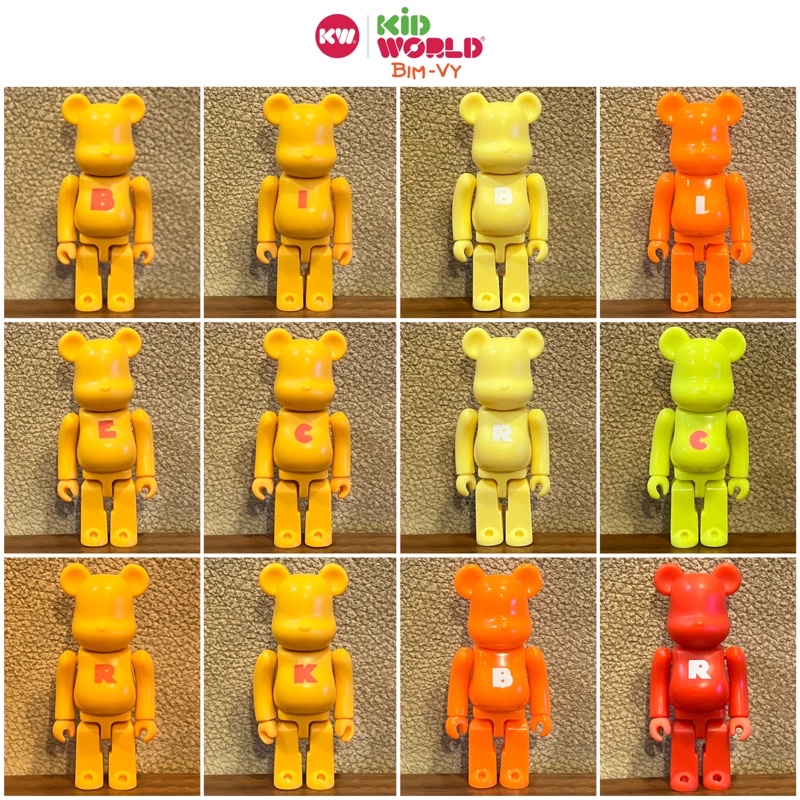 Chú gấu &quot;bụng phệ&quot; Bearbrick 100% Basic. MS: 021.