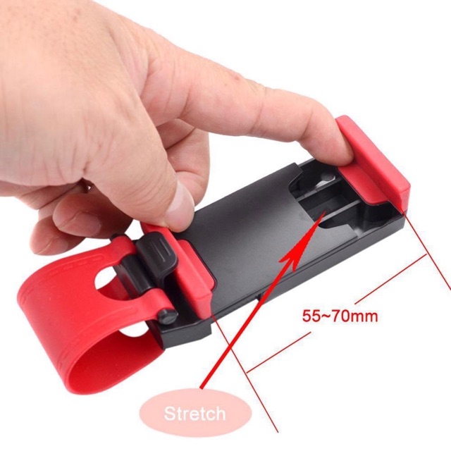 Kẹp giữ điện thoại gắn vô lăng xe hơi