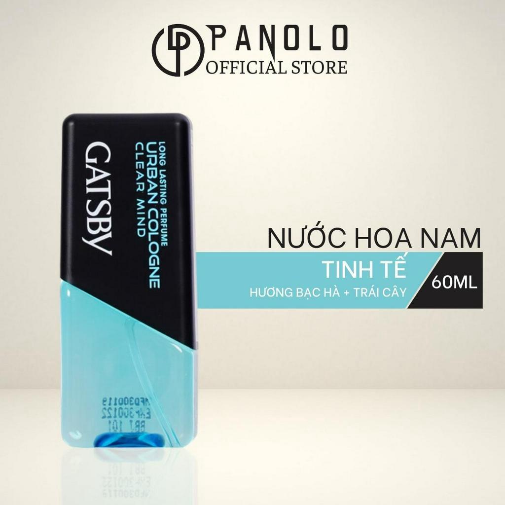 Nước Hoa Nam Gatsby Urban Cologne Clear Mind Hương Thơm Tinh Tế 60ml