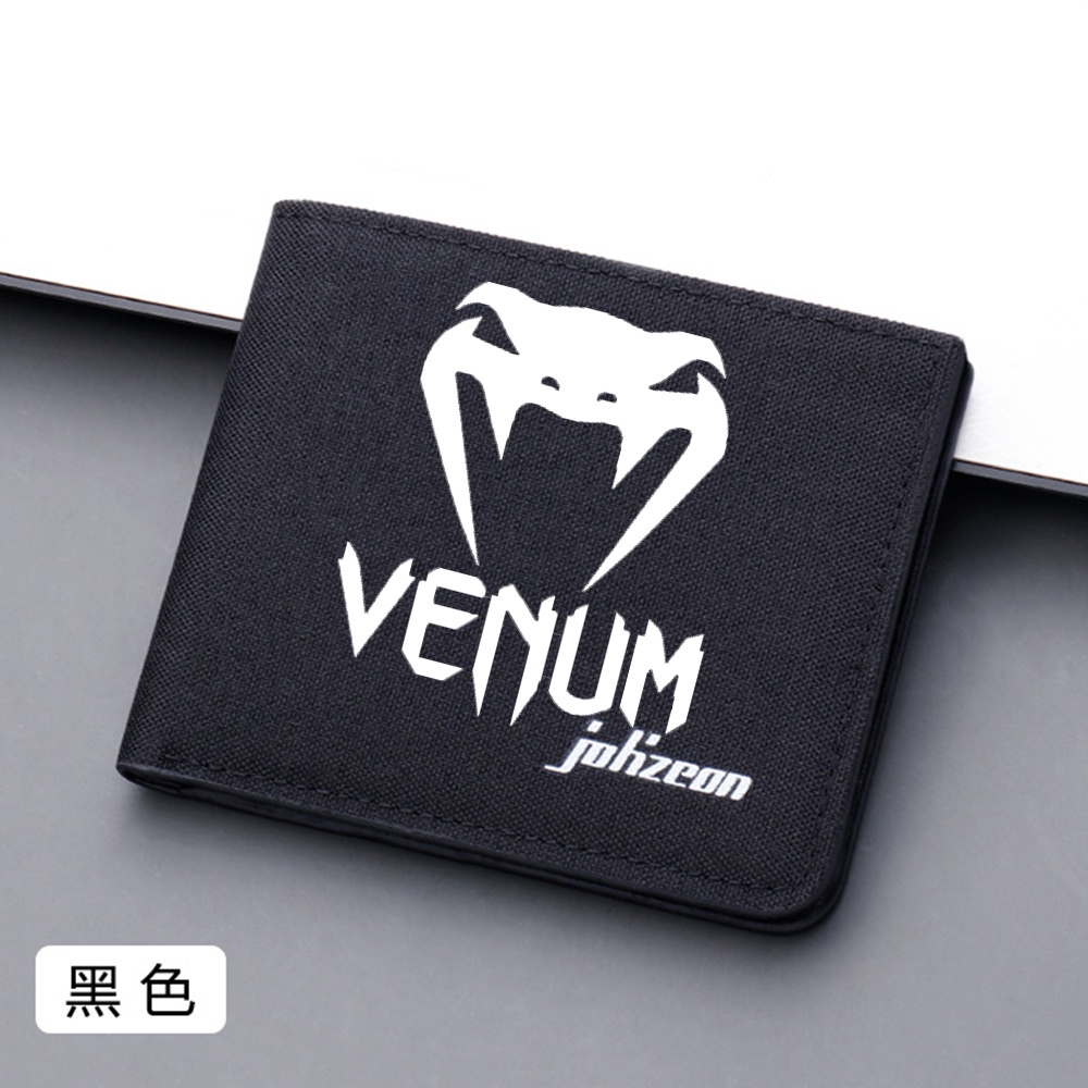 Ví Ngắn Dạng Gập In Hình Venom Marvel Venom 2 Thời Trang Cho Nam