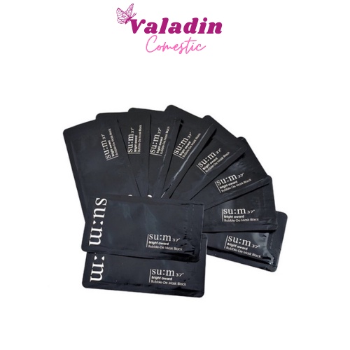 Mặt Nạ SU:M37 Sủi Bọt Thải Độc Bright Award Bubble-De Mask Black
