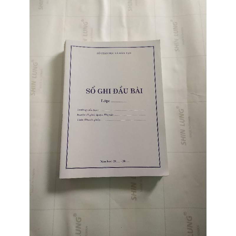 Sổ ghi đầu bài- sổ ghi đầu bài tiểu học