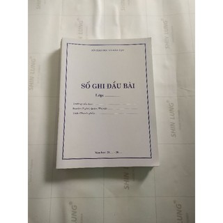 Sổ ghi đầu bài- sổ ghi đầu bài tiểu học