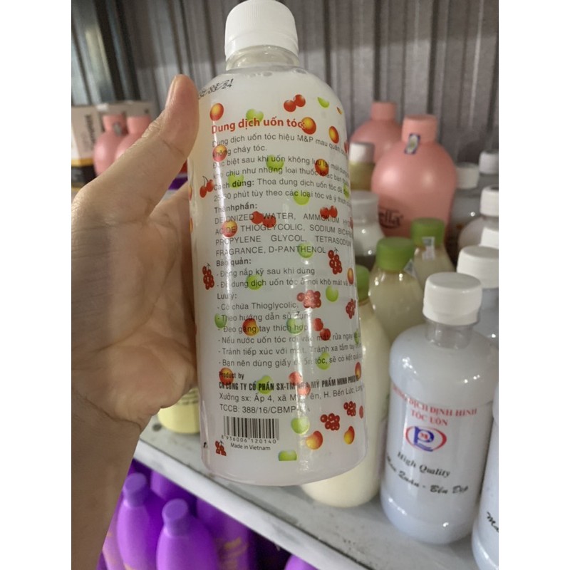 Thuốc uốn lạnh trái cây♦️GIÁ RẺ♦️500ml uốn màu xoăn, làm tiệm hay ở nhà sử dụng đều được