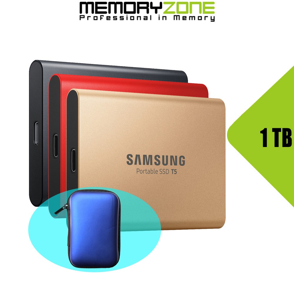 Ổ cứng SSD di động 1TB Samsung T5 USB 3.1 Gen 2