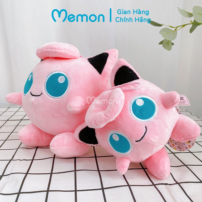 [Mã LIFEXANH03 giảm 10% đơn 500K] [Mã LIFEM1 giảm 50k đơn 99k] Gấu Bông Purin Hồng Pokemon Cấp Memon