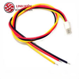 10 dây cáp 3 sợi dài 10cm 1 đầu xh2.54-3y