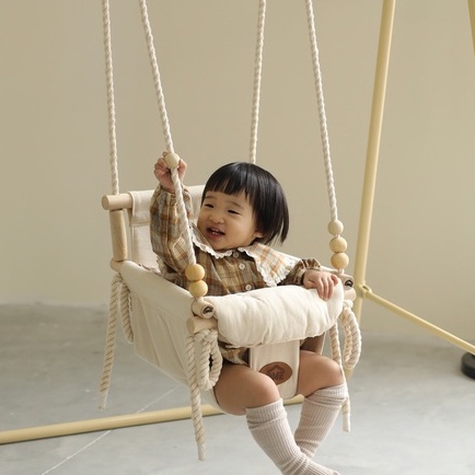 Ghế xích đu lẻ Ome Jumper Kids cho bé, có kèm gối tựa (không bao gồm nhún và khung) cho bé từ 6 tháng đến 10 tuổi