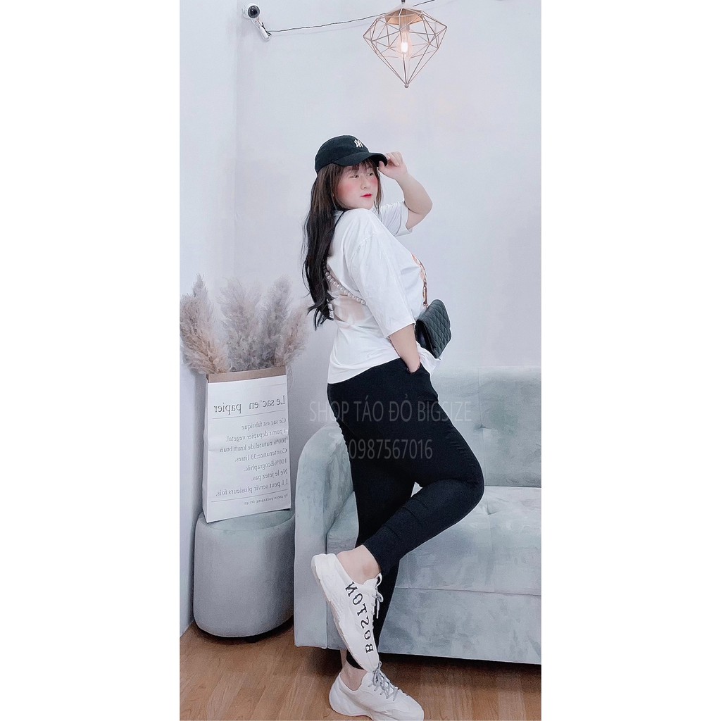 (TÁO ĐỎ BIGSIZE 55-90KG) SIÊU PHẨM LEGGING DÀI NỮ CO GIÃN TỐT, ÔM DÁNG SIÊU XINH CHO NÀNG ( ẢNH THẬT SHOP CHỤP 100 %)