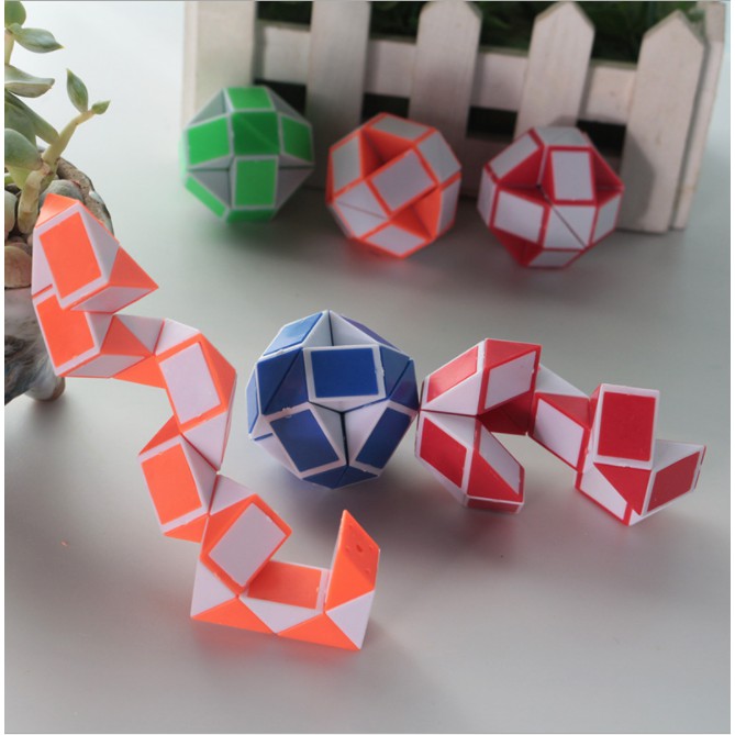 RUBIK SNAKE - RUBIK biến thể giá rẻ - Biến Thể Của Rubik Lập Phương [ĐỔ CHƠI TRẺ EM]