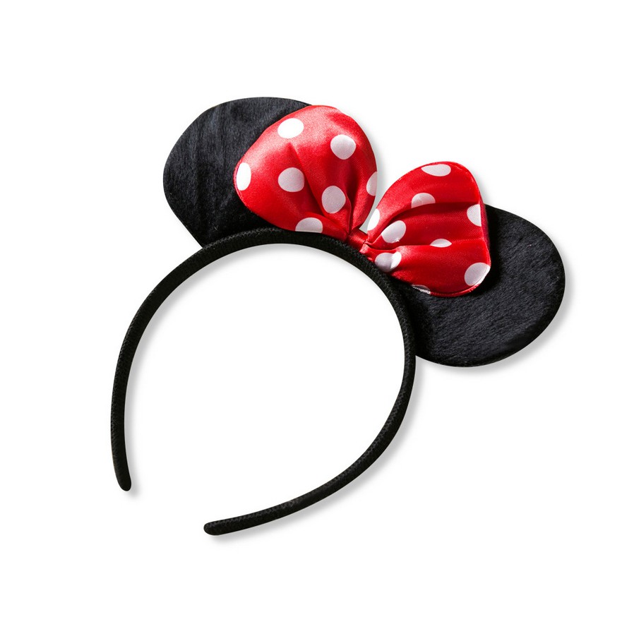 Váy công chúa Minnie màu đỏ hóa trang tiệc sinh nhật cho bé