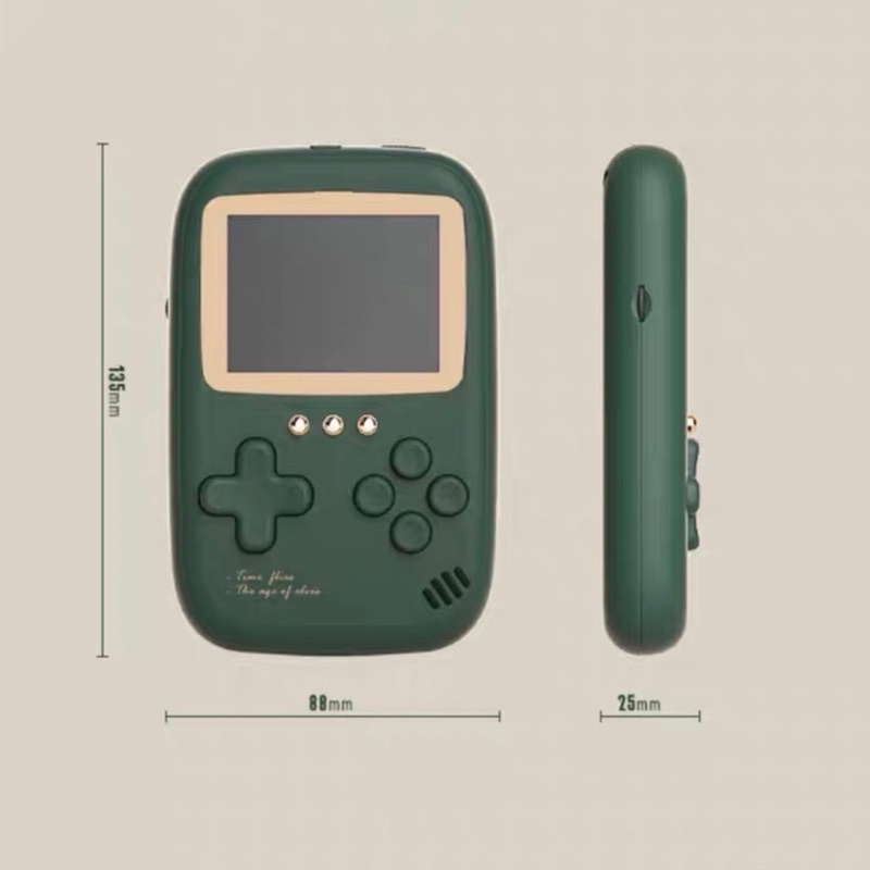 Máy chơi game kiêm Sạc dự phòng 10000mAh có 500 trò chơi điện tử dễ thương