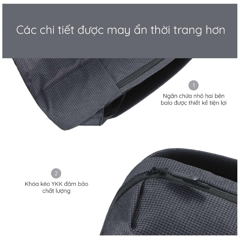 HOẢ TỐC | Balo laptop Xiaomi mi casual backpack 15 inch | Ba lô laptop xiaomi | MIHOANGGIA