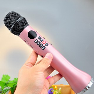Micro Kèm Loa Bluetooth Karaoke L-598