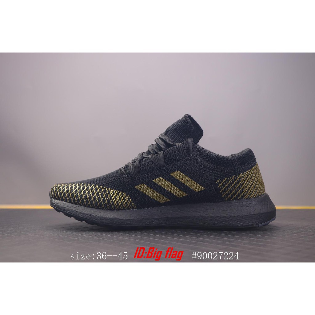 [Discount]Giày Thể Thao AD Pure Boost Clima 2 Màu Đen Cá Tính