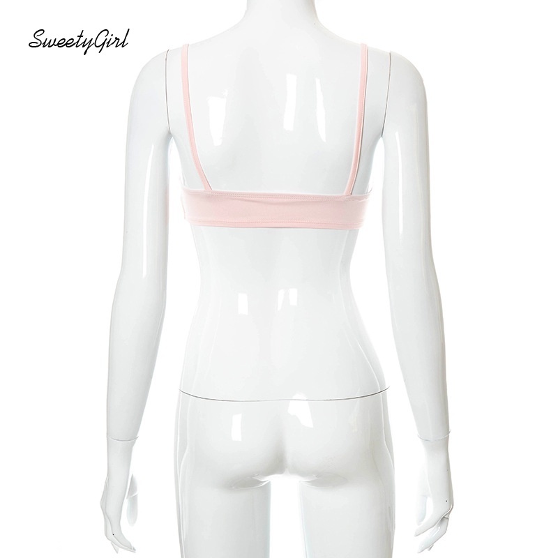 Áo tank top hở lưng ôm dáng thêu hoa gợi cảm thời trang cho nữ