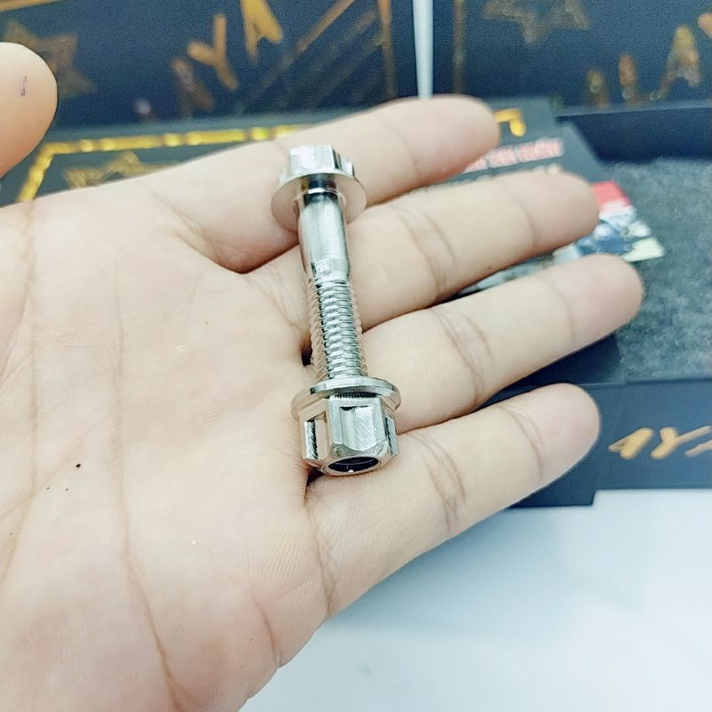 Ốc treo pô ex winner INOX 304 kèm tán salaya