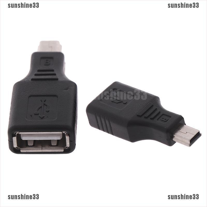 Đầu nối OTG USB 2.0 sang USB mini kết nối tín hiệu