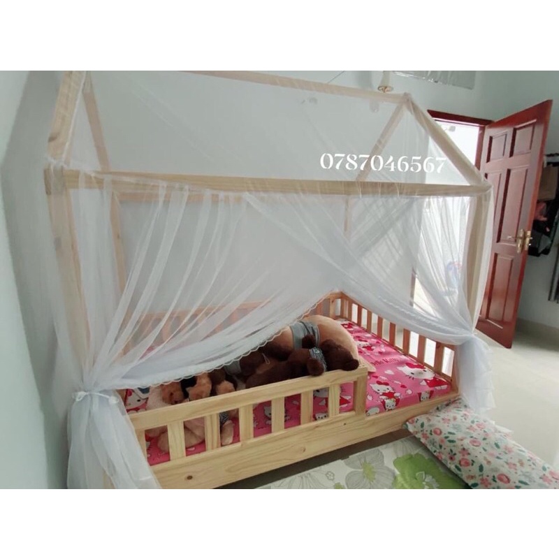 Nhận đặt may mùng tuyn  theo yêu cầu kích cỡ, màu sắc, loại vải
