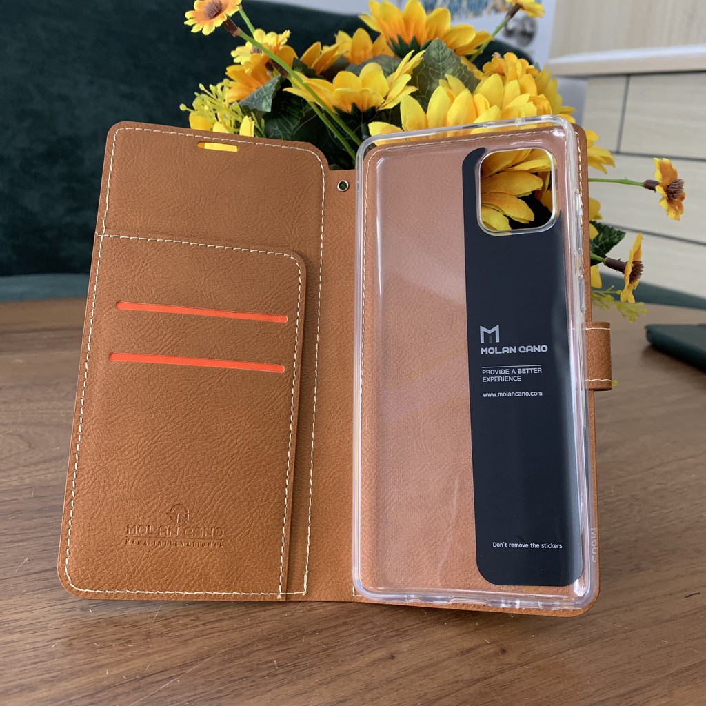 Bao da Galaxy Note 10 Lite chính hãng Molan Cano | BigBuy360 - bigbuy360.vn