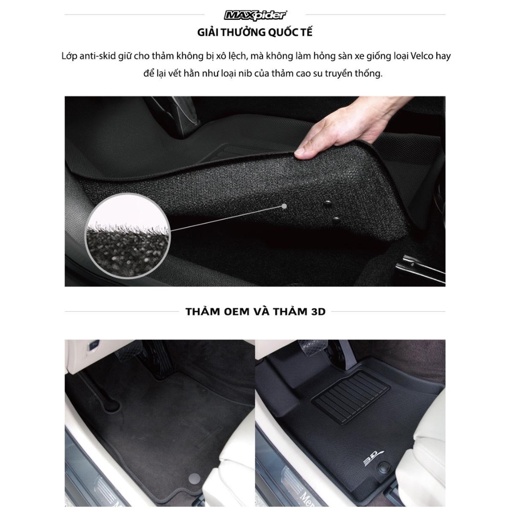 Thảm lót sàn ô tô LEXUS RX 350  - Thảm lót sàn ô tô 3D KAGU MAXpider