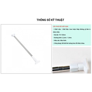 CÂY PHƠI ĐỒ CÓ THỂ GẤP GỌN GÀNG