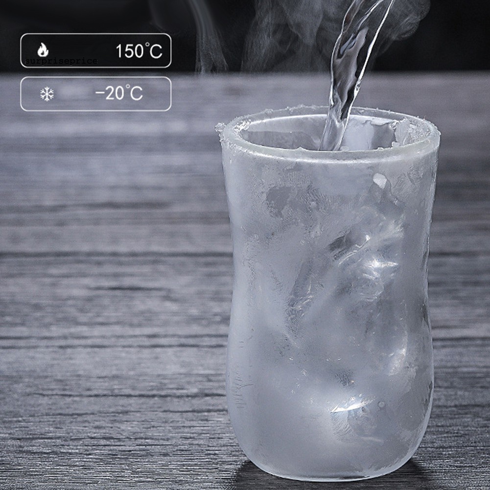 Ly Thủy Tinh 2 Lớp Cách Nhiệt 80ml Đa Năng Tiện Dụng