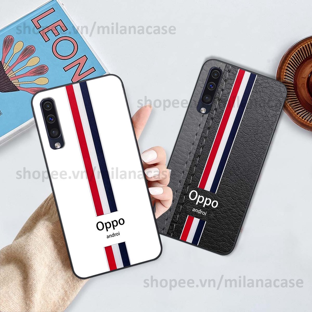 Ốp Samsung A30s / A50 / A50s / A70 in giả da phong cách thể thao, cá tính, thời trang